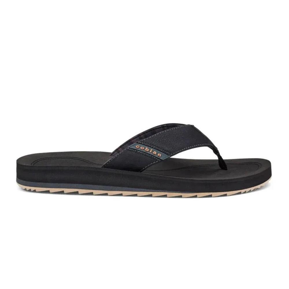 Cobian ARV 2 Trek AVT20-415 Flip Flop Sandals Men's 8 Black Lifestyle DAB126